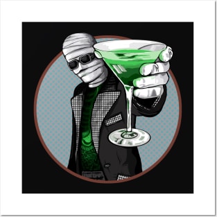 The Invisible Man drinks Absinthe Posters and Art